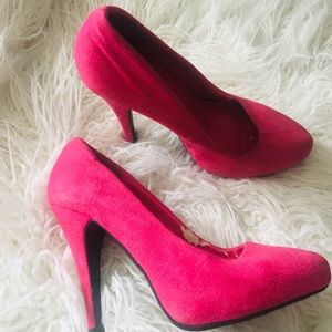 Chunky Pink Heels